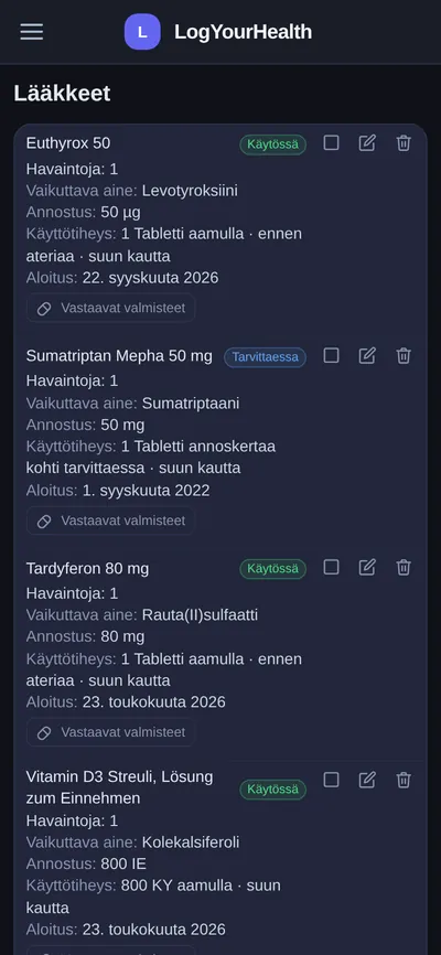 Lääkkeet